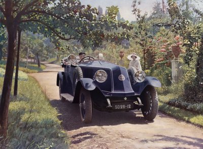 Renault, Torpedo "Sport", 40 HP 6 cylindres - French Photographer