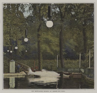Montagnes russes au Jardin de Paris - French Photographer