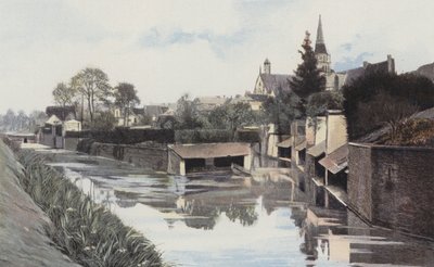 Saint-Calais, Lavoirs au bord de l