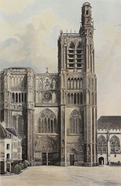 Sens, Cathédrale, Façade O - French Photographer