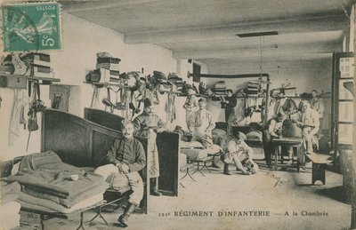 Soldats du 121e Régiment d