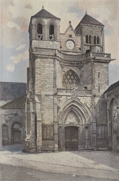 Souvigny, Église, Façade Ouest - French Photographer