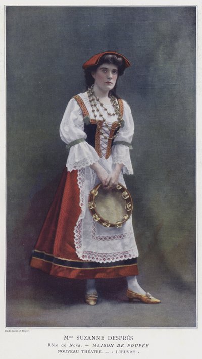 Suzanne Despres en Nora dans Une Maison de Poupée - French Photographer