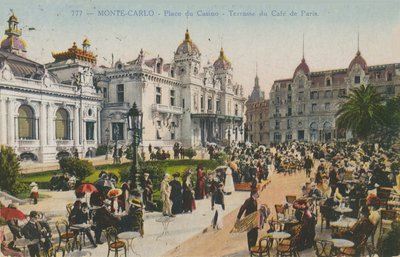 Terrasse du Café de Paris, Place du Casino, Monte Carlo - French Photographer