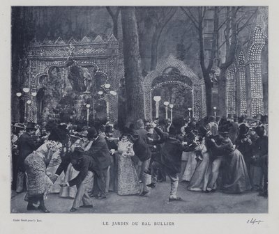 Le jardin du Bal Bullier, Paris - French Photographer