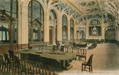 Nouvelle salle de jeux dans un casino de Monte Carlo - French Photographer