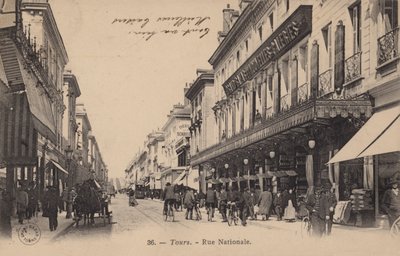 Tours, Rue Nationale - French Photographer