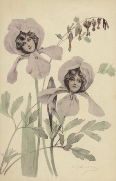 Deux fleurs d