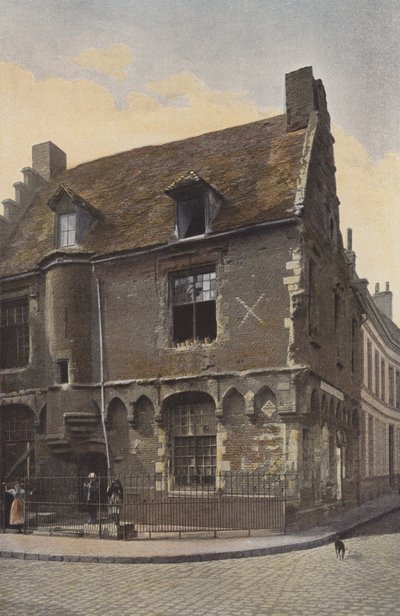 Valenciennes, Vieille maison rue Notre-Dame - French Photographer