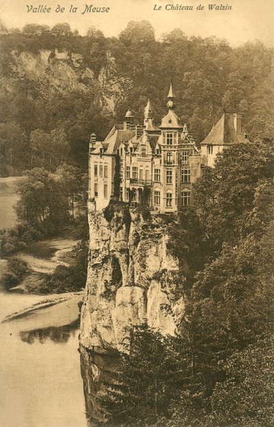 Vallée De La Meuse, Le Château De Walzin - French Photographer