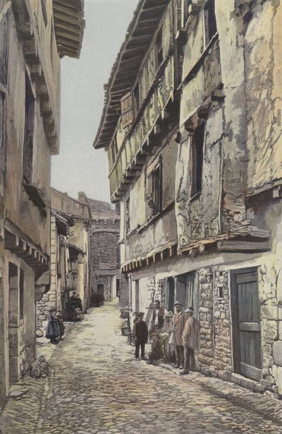Varen, Une vieille rue - French Photographer