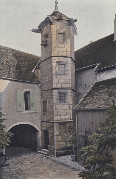 Vesoul, Tourelle de la rue des Boucheries - French Photographer
