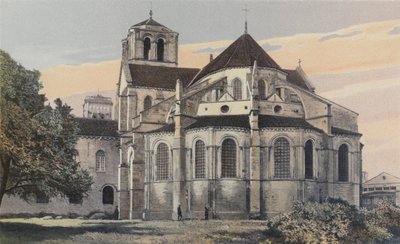 Vézelay, Église de la Madeleine, Abside, côté S E - French Photographer