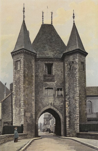 Villeneuve-sur-Yonne, Porte de Joigny - French Photographer
