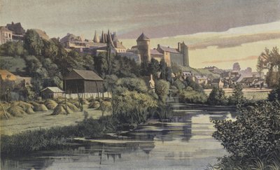 Vitré, Château, Vue au nord prise du val - French Photographer