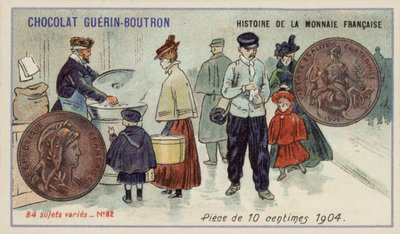 Pièce de 10 centimes - French School