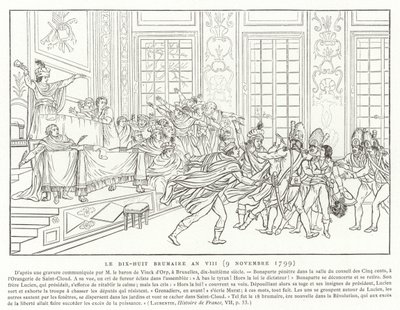 18 Brumaire, An VIII (9 novembre 1799) - French School