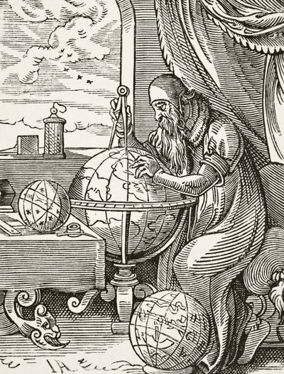 Un Astronome et Cosmographe Allemand, de Science et Littérature au Moyen Âge par Paul Lacroix (1806-84) publié à Londres en 1878 - French School