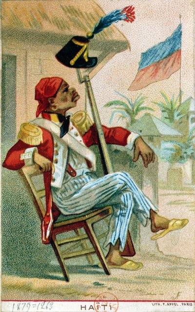 Un soldat haïtien, 1879 - French School