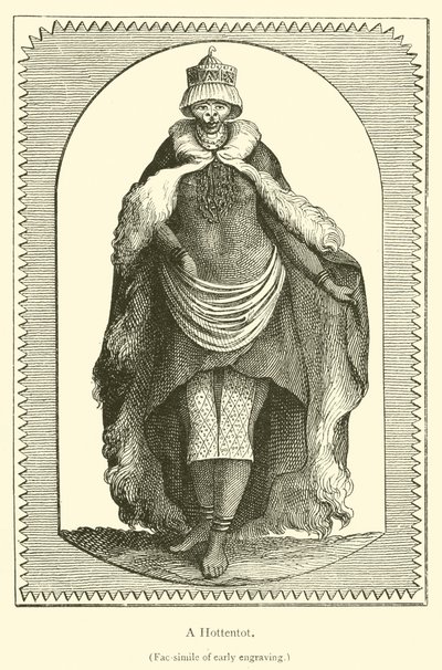 Un Hottentot - French School