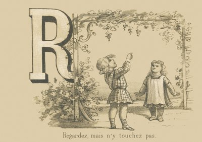 Regarde, mais ne touche pas - French School