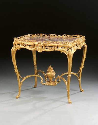 Une table centrale Napoléon III, par Maison Millet, Paris, c.1860 - French School