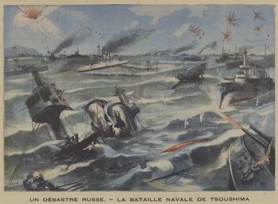 Une catastrophe russe : défaite à la bataille de Tsushima, guerre russo-japonaise - French School