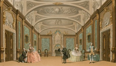 Une scène de théâtre - French School