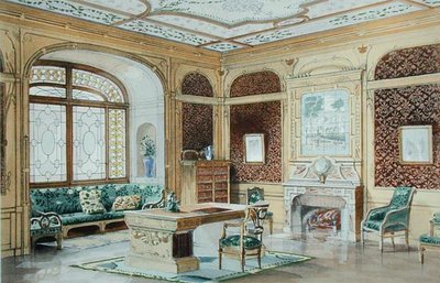 Une étude, un projet décoratif par G. Remon, illustration dans 