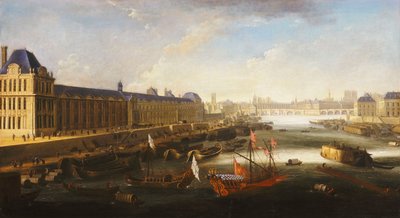 Vue de Paris et de la Seine vers l