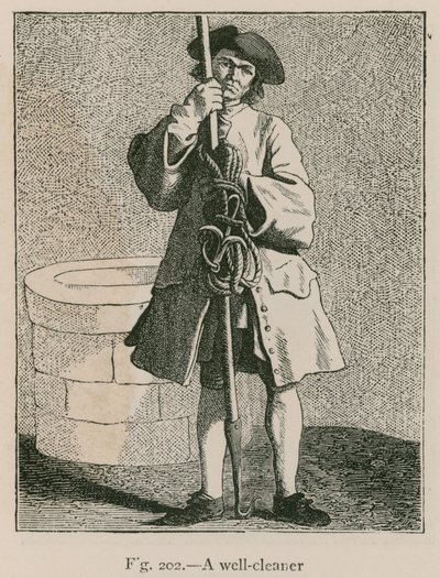 Un nettoyeur de puits - French School