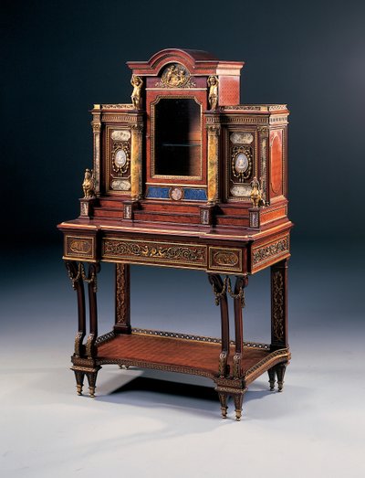 Un bureau de dame, par Maison Millet, c.1880 - French School