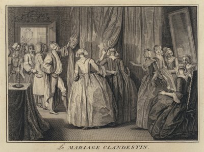 Un mariage clandestin - French School