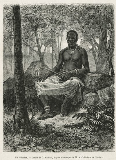 Un féticheur, sorcier capable d