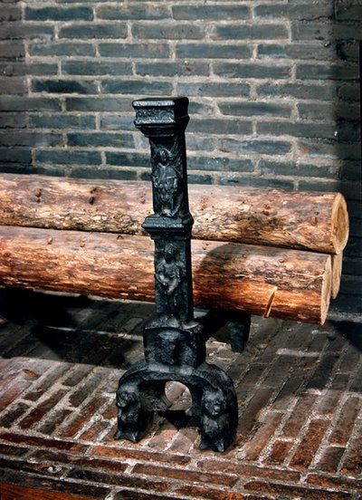 Une grille (détail) - French School