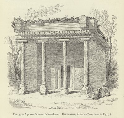 Maison de paysan, Mazandéran - French School