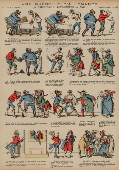 Une querelle entre Allemands : la guerre austro-prussienne - French School