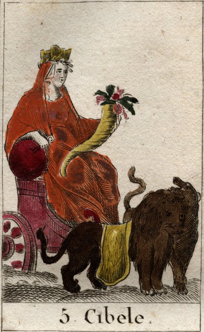 Représentation de la divinité Cybèle (d