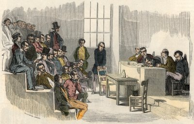Une séance du concours d