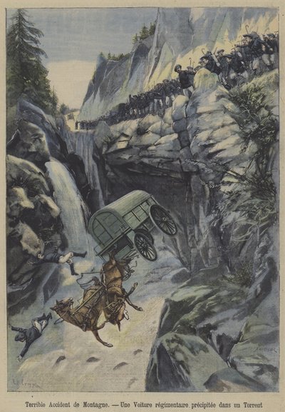 Un terrible accident en montagne - French School