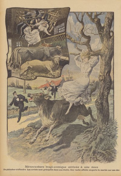 Une mésaventure tragique et comique de mariage - French School