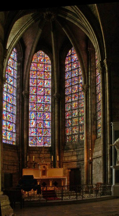 Vue de la Chapelle des Apôtres - French School