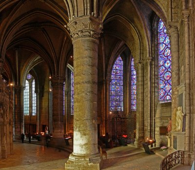 Vue de la section nord-est du déambulatoire - French School