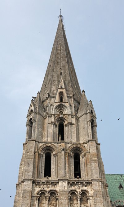 Vue de la tour sud - French School