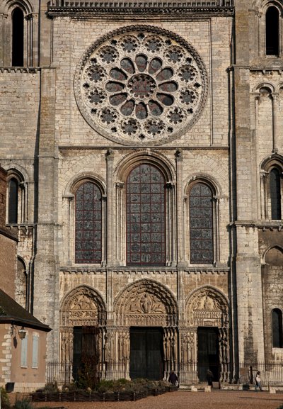 Vue de la façade ouest - French School