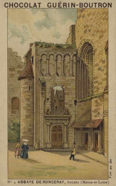 Abbaye de Ronceray, Angers, Maine-et-Loire - French School