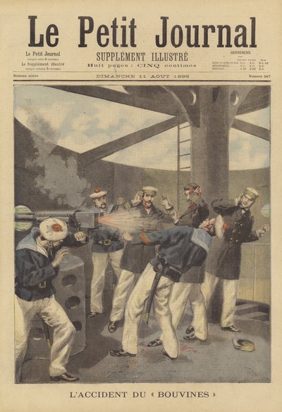 Accident sur le navire de défense côtière Bouvines - French School