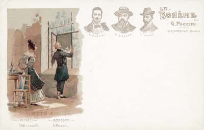 Acte Un, La Bohème - French School