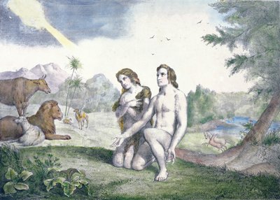 Adam et Ève dans le Jardin d