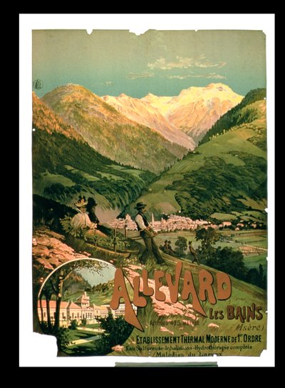 Publicité pour Allevard Les Bains, Isère - French School